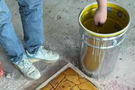 彩色艺术压花地坪性能特点及施工工艺流程